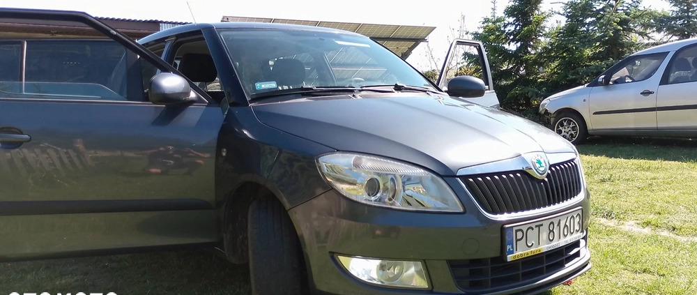 Skoda Fabia cena 15800 przebieg: 188000, rok produkcji 2011 z Mosina małe 211